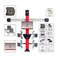 SAMFD Marca OEM Elevador Hidráulico de Cuatro Postes para Coches y Equipo de Alineación Automotriz, Máquina de Alineación de Ruedas 3D en Venta