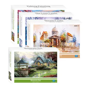 Small puzzle adult puzzle more than 1000 pieces of scene children puzzle factory wholesale price
