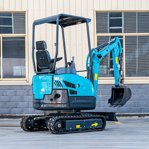 Envío gratis 1 tonelada 1.2ton 1,5 T Mini máquina excavadora motor pequeño excavadora barato Mini excavadora Micro excavadora con accesorios - Product Image 3