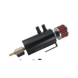 Langes Typ 185mm 750ML Turbo Baffled Oil Catch Can Kit mit oder ohne Entlüftung filter - Product Image 6