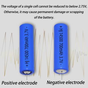Bộ pin Li-ion Polymer sạc lại được dung lượng cao 14500 3.7V 700mAh dành cho máy bay trực thăng điều khiển từ xa, đồ chơi ô tô & xe điện - Product Image 4