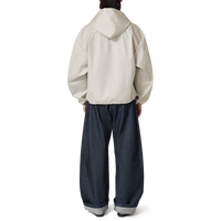 Sweats à capuche en nylon personnalisés manteau pull-over vierge vestes en nylon coupe-vent uni léger veste à capuche en polyester