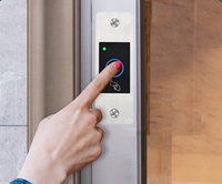 Secukey économique intégré biométrique empreinte digitale contrôle d'accès 125KHz EM carte RFID lecteur autonome porte porte contrôle d'accès