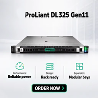 Server Rak 1U Dl325 Gen11 Memori 3TB Berkinerja Tinggi untuk Beban Kerja Berorientasi Memori