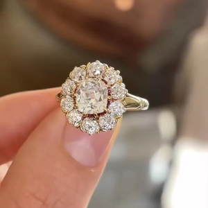 Joyería Fina Personalizada, Oro Sólido Real de 9k, 10k, 14k, 18k, Oro Rosa, Amarillo, Blanco, Diamante/Gema de Laboratorio, Fabricación en Fábrica - Product Image 1