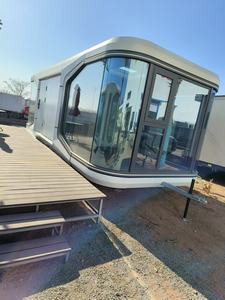 <span class=keywords><strong>Casa</strong></span> prefabricada moderna móvil pequeña cápsula cabina contenedor hogar para Villa espacio al aire libre cápsula <span class=keywords><strong>casa</strong></span> - Product Image 5
