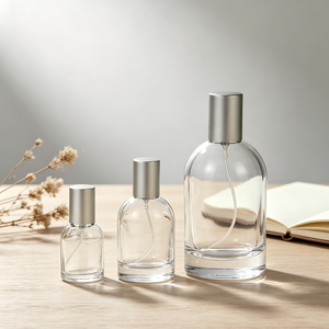 En Stock: Botella <span class=keywords><strong>de</strong></span> Perfume <span class=keywords><strong>de</strong></span> Vidrio Transparente con Atomizador, 30 ml, Tapa a Presión, Botella Recargable para Cosméticos, Gran Venta - Product Image 5