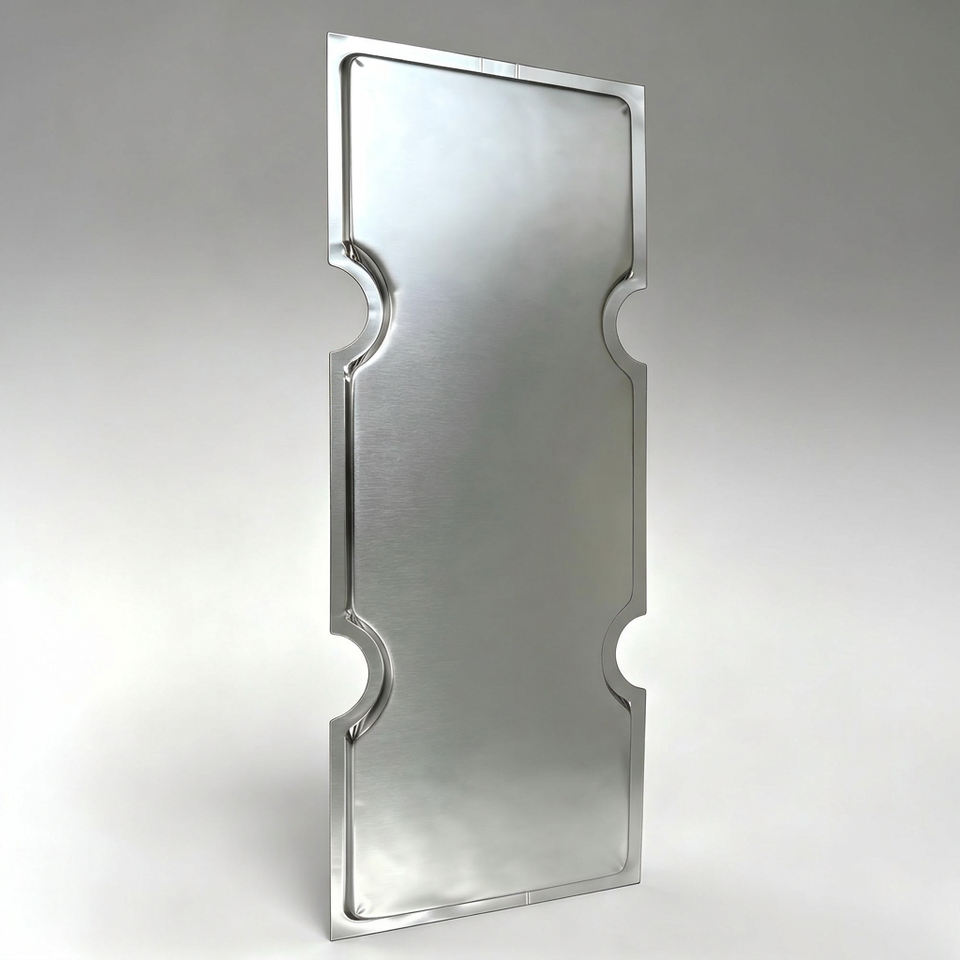 Combution Material Metal Vacuum Insulated Panel 304 Stainless Steel Vacuum Insulated Panel ...