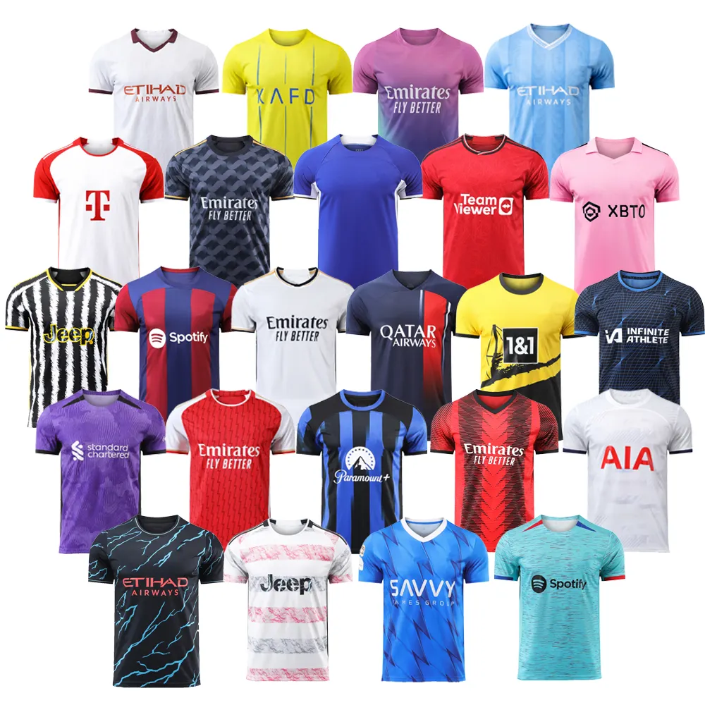 LUSON New Soccer Training Kit Club Soccer Jersey Original Quality For Team And Club Custom Football Jerseys