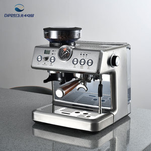 เครื่องชงกาแฟเอสเพรสโซ่ระดับมืออาชีพ BD-CM601 กึ่งอัตโนมัติ พร้อมปั๊มอิตาลี ULKA 20 บาร์ และระบบบดเมล็ดกาแฟ 27 ระดับ - Product Image 1