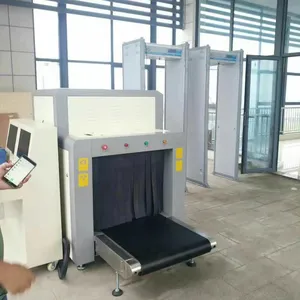 Máquina de segurança bagagem scanner 8065 max airport accord aço dimensões raio sensor de potência