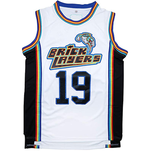 <span class=keywords><strong>Aaliyah</strong></span> # Maillot de basket-ball MTV Rock N Jock 19 Bricklayers, tailles S-XXXL - Product Image 1