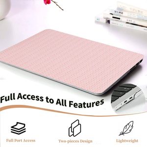 Custodia Protettiva Rigida in Tessuto Intrecciato Personalizzata per Laptop <span class=keywords><strong>MacBook</strong></span> Neo 13 Air 13.6 15.3 <span class=keywords><strong>Pro</strong></span> <span class=keywords><strong>14</strong></span> 16 Pollici M5 M4 M3 per Ragazze - Product Image 4