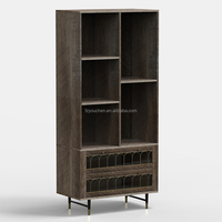 Buffet élégant et moderne à 3 portes en bois pour cuisine, salon, hôtel, maison, bar, entrée