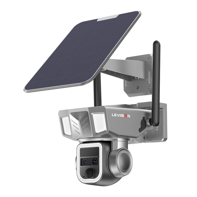 LS VISION Security System 20X Optical Zoom Waterproof 4G Wifi Camera 2K 4MP Network Cctv Camera