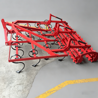 Cultivateur à ressorts à trois points monté sur tracteur, désherbeur d'herbe