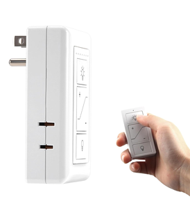 무선 조광기 플러그 원격 스마트 홈 시스템 디지털 조명 스위치 Alexa 지원 30m 범위 조도 조절이 가능한 <span class=keywords><strong>LED</strong></span>/CFL 백열/할로겐 - Product Image 1