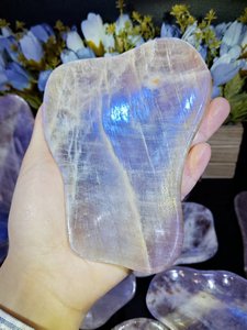 Gran oferta, cristal <span class=keywords><strong>de</strong></span> meditación Natural, productos espirituales, <span class=keywords><strong>piedra</strong></span> lunar azul brillante, cuenco <span class=keywords><strong>de</strong></span> forma libre, regalo <span class=keywords><strong>de</strong></span> decoración - Product Image 2