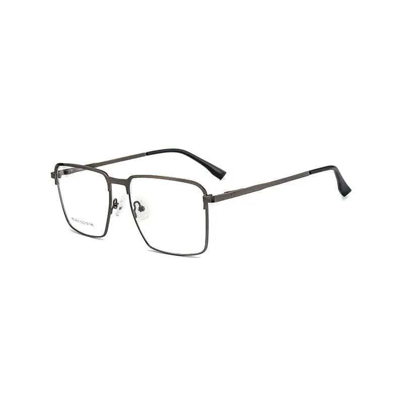 2024 очки в квадратной оправе с защитой от синего света металлические мужские оптические оправы очки модные очки