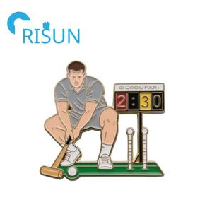 Broche de esmalte de bolas de <span class=keywords><strong>Croquet</strong></span> de Metal personalizado de fábrica, Pin de solapa, alfileres de jugador de <span class=keywords><strong>Croquet</strong></span>, logotipo personalizado, insignia de Pin esmaltado deportivo de <span class=keywords><strong>Croquet</strong></span> - Product Image 6