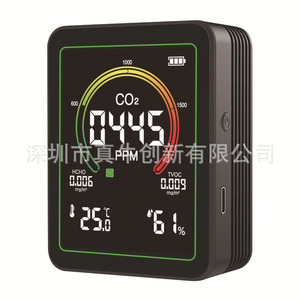 Rcxaz Air Quality Monitor Mt999 Carbon Dioxide Pm2.5 Detector For Indoor Use - Product Image 4