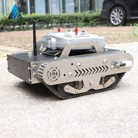 Châssis de robot de patrouille Tins-3, châssis de robot télécommandé, robot d'inspection de tuyaux, robot chenille avec certificat CE