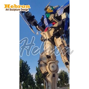 Popular Disfraz <span class=keywords><strong>de</strong></span> Robot Humano <span class=keywords><strong>de</strong></span> 2.7M <span class=keywords><strong>de</strong></span> Altura para Cosplay, Figura Impresa <span class=keywords><strong>de</strong></span> EVA con Luces LED para Caminador sobre Zancos, Ideal para Danza Escénica, Talla Única - Product Image 3