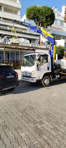 Grúa Pumacrane de 4 Toneladas de la Mejor Calidad, Totalmente Hidráulica, con Pluma Plegable, Montada en Camión, para Obras de Construcción, de Fabricante Turco - Product Image 3