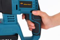 Marteau perforateur rotatif électrique Pexmartools 21V avec batterie au lithium, mandrin SDS-PLUS, moteur sans balais, qualité industrielle, personnalisable OEM