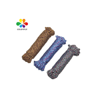 Cordon en polyester personnalisable, modèle en rayonne, cordon en polyester PE, cordon torsadé en poudre de polyester, cordon torsadé en rayonne, cordon en satin