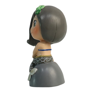 Figura Decorativa <span class=keywords><strong>de</strong></span> Resina <span class=keywords><strong>de</strong></span> Sirena Pintada a Mano, Impermeable, Divertida, <span class=keywords><strong>de</strong></span> <span class=keywords><strong>Dibujos</strong></span> Animados, para Acuario, Decoración del Hogar, Regalo <span class=keywords><strong>de</strong></span> Navidad - Product Image 3