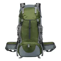 50L spor kamp yürüyüş sırt çantası yağmur kılıfı su geçirmez yürüyüş sırt çantası