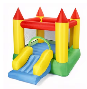 Château <span class=keywords><strong>gonflable</strong></span> pour enfants avec toboggan, lit <span class=keywords><strong>de</strong></span> saut <span class=keywords><strong>gonflable</strong></span> intérieur/extérieur, <span class=keywords><strong>aire</strong></span> <span class=keywords><strong>de</strong></span> <span class=keywords><strong>jeux</strong></span> pour enfants à domicile - Product Image 4