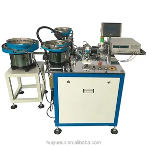 High frequency transformer ferrite core assembly machine