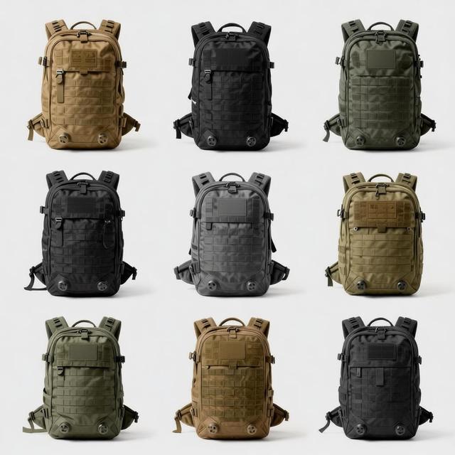Professional OEM Tactical Backpack Factory Heavy Duty Canvas Bag for Hunting Shooting Range