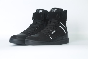 Bottes de moto d'été entièrement noires pour hommes, imperméables, pour la course sur route, vente en gros - Product Image 4