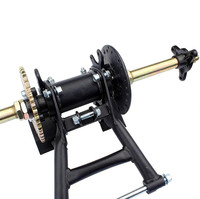 Moto tout-terrain à quatre roues, moto de plage 50CC-125CC, bras oscillant d'essieu arrière de 6/7 pouces avec pignon à bascule et disque de frein, ensemble complet