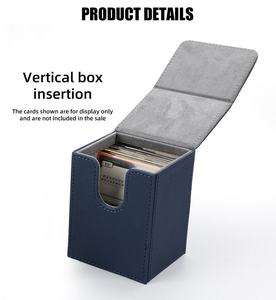   Caja de Almacenamiento para Más de 80 Cartas, Estuche para Mazos de Cartas Mágicas, para Juegos de Mesa, para Cartas Coleccionables Yugioh TCG CCG PTCG, Caja para Mazos con Carga Superior - Product Image 5
