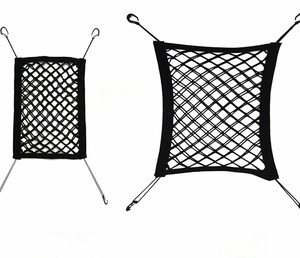 Top-quality Mesh Cargo Net Car Pouch Bag Storage Mesh Net for Car Truck Black Pet Mesh Net