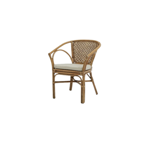 Hot Selling Mahera Solid Bamboo Wood Leisure Accent Chair Modern Design Convertible Reclining Revolving <b>Dining</b> Bedroom Apartment - Product Image 4