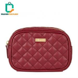 BSCI Guangzhou Factory 2022 bolsa en blanco mujer bolsa de cosméticos con cremallera impermeable promocional cosméticos organizador bolsa - Product Image 1