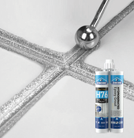 Options personnalisables Scellant pour joint 400ml Scellant adhésif pour carrelage Seringue à coulis époxy Coin externe