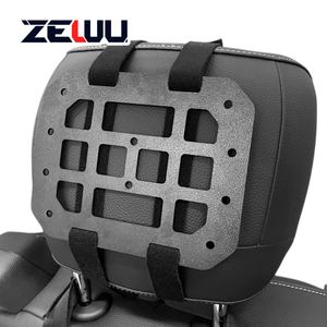 Headrest Molle Panel Back Seat Organizer Tactical Vehicle Seat Storage Platform Car Interior Accessories
