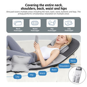 Luftkissen-Massagebett Grenzüberschreitend Automatisch Multifunktional Heißkompresse Nacken/Taille/Hüfte/Bein Heim-Körpermassagegerät - Product Image 2