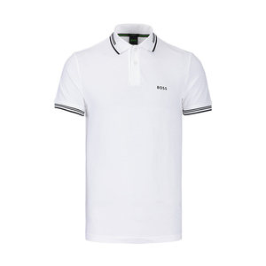 Nouveau polo et <span class=keywords><strong>t</strong></span>-<span class=keywords><strong>shirt</strong></span> de sport pour homme en coton lourd, vêtements polyvalents décontractés et professionnels de haute qualité - Product Image 5