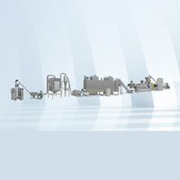 Ligne de production instantanée automatique de bouillie alimentaire céréalière en poudre nutritionnelle extrudeuse Machine de fabrication de farine de riz nutritive d'aliments pour bébés
