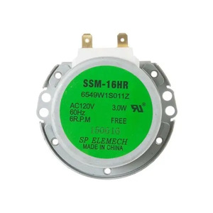 Sp Elemech Ssm 16hr <b>Microwave</b> Oven Turntable Motor 120V 3.0W 6Rpm Made In China - Product Image 1