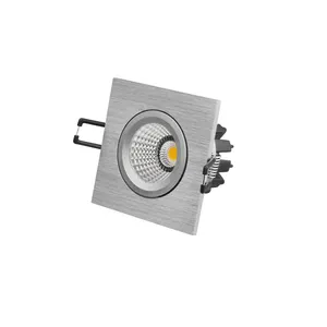 Single Head CE Được Phê Duyệt 8W 10W 12W COB LED Square Spot Down Light