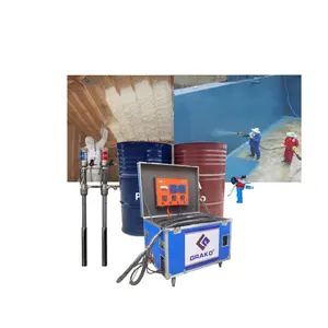 Équipement de pulvérisation de mousse de polyurée à haut rendement d'OEM Machine pneumatique de mousse de polyuréthane Machine de pulvérisation d'isolation de mousse à vendre