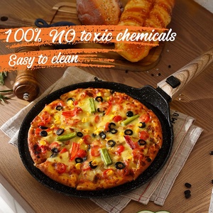 Poêle à crêpe pour enfants, ustensile à pizza de 11 pouces avec <span class=keywords><strong>manche</strong></span> <span class=keywords><strong>amovible</strong></span> - Product Image 2